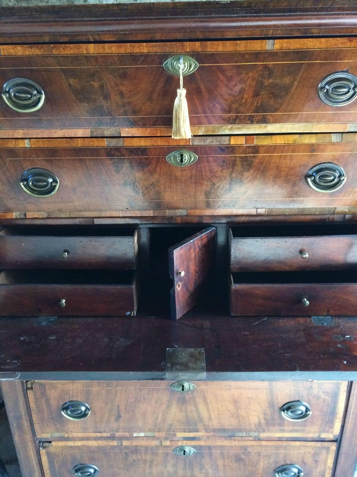 antique tall boy dresser