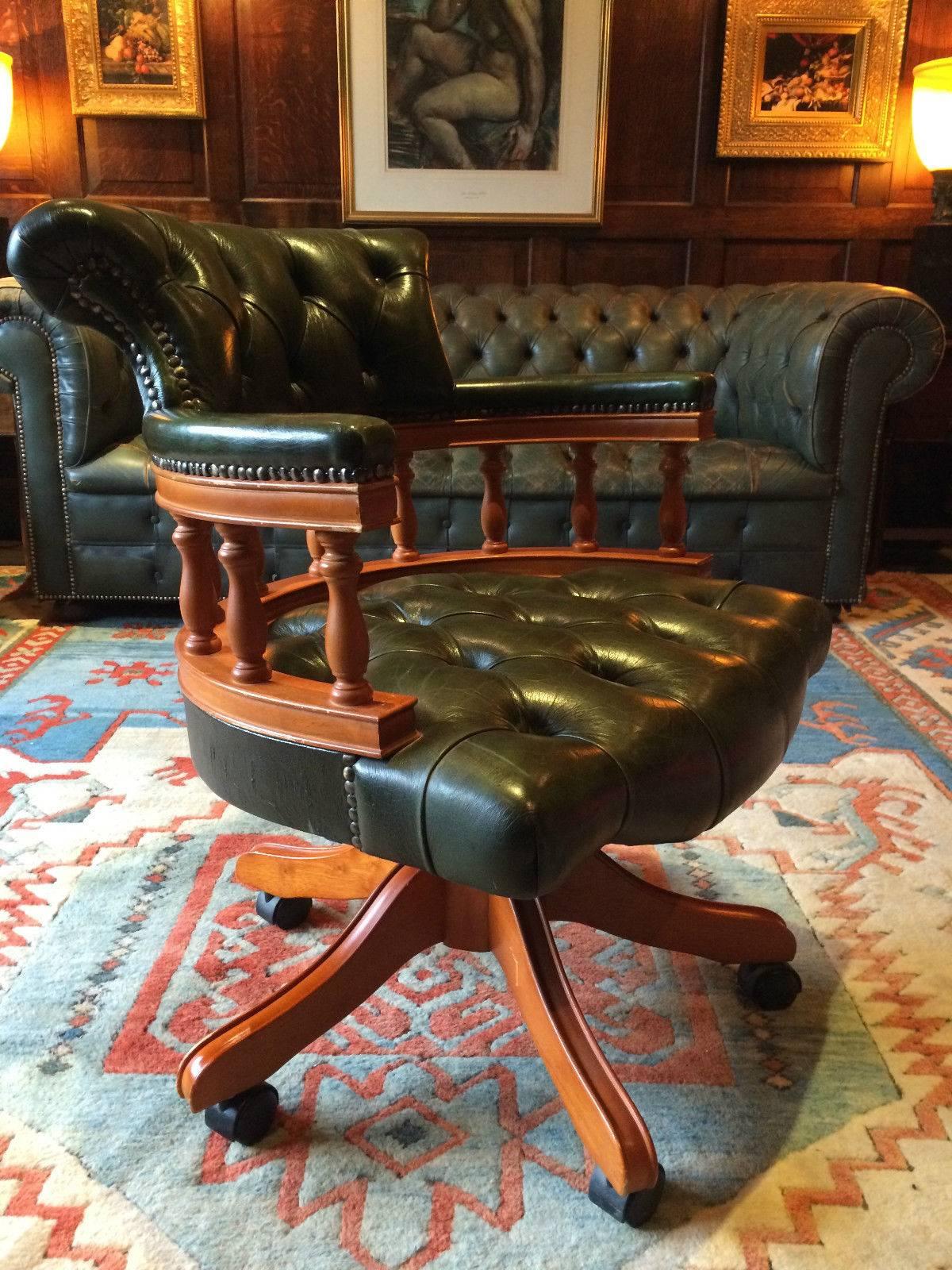 chesterfield captains chair