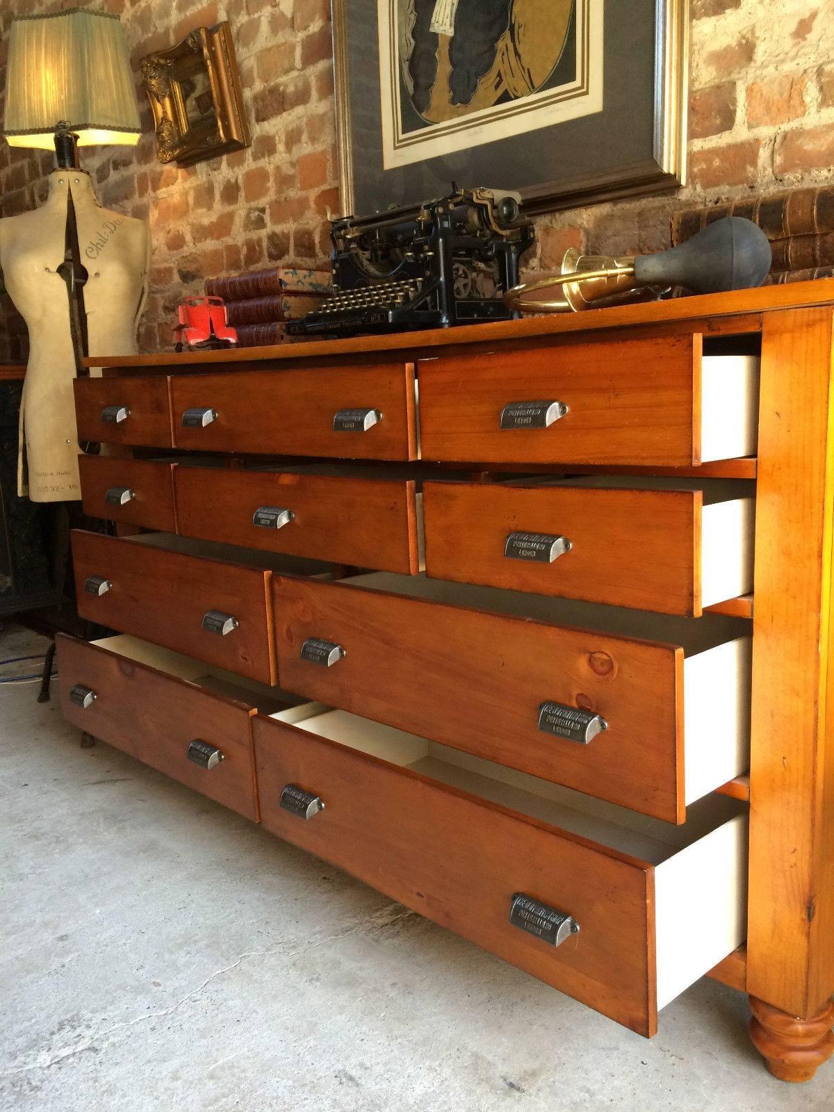 20th Century Antique Style Chest of Drawers Dresser His N Hers Large