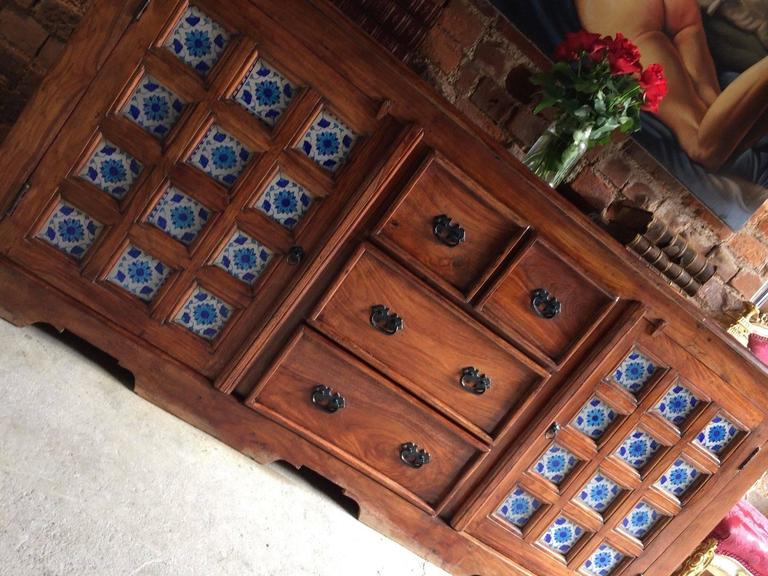 Antique Style Arabic Sideboard Credenza Dresser Tiled Very Large No 3