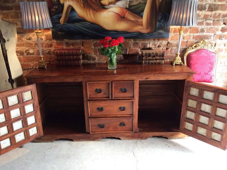 Antique Style Arabic Sideboard Credenza Dresser Tiled Very Large No 3