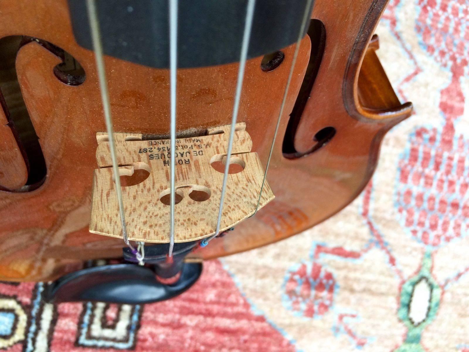 A beautiful antique French violin, circa 1930s, label reads: Jean Baptiste Vuillaume a Paris, 3 rue Demours-Ternes.