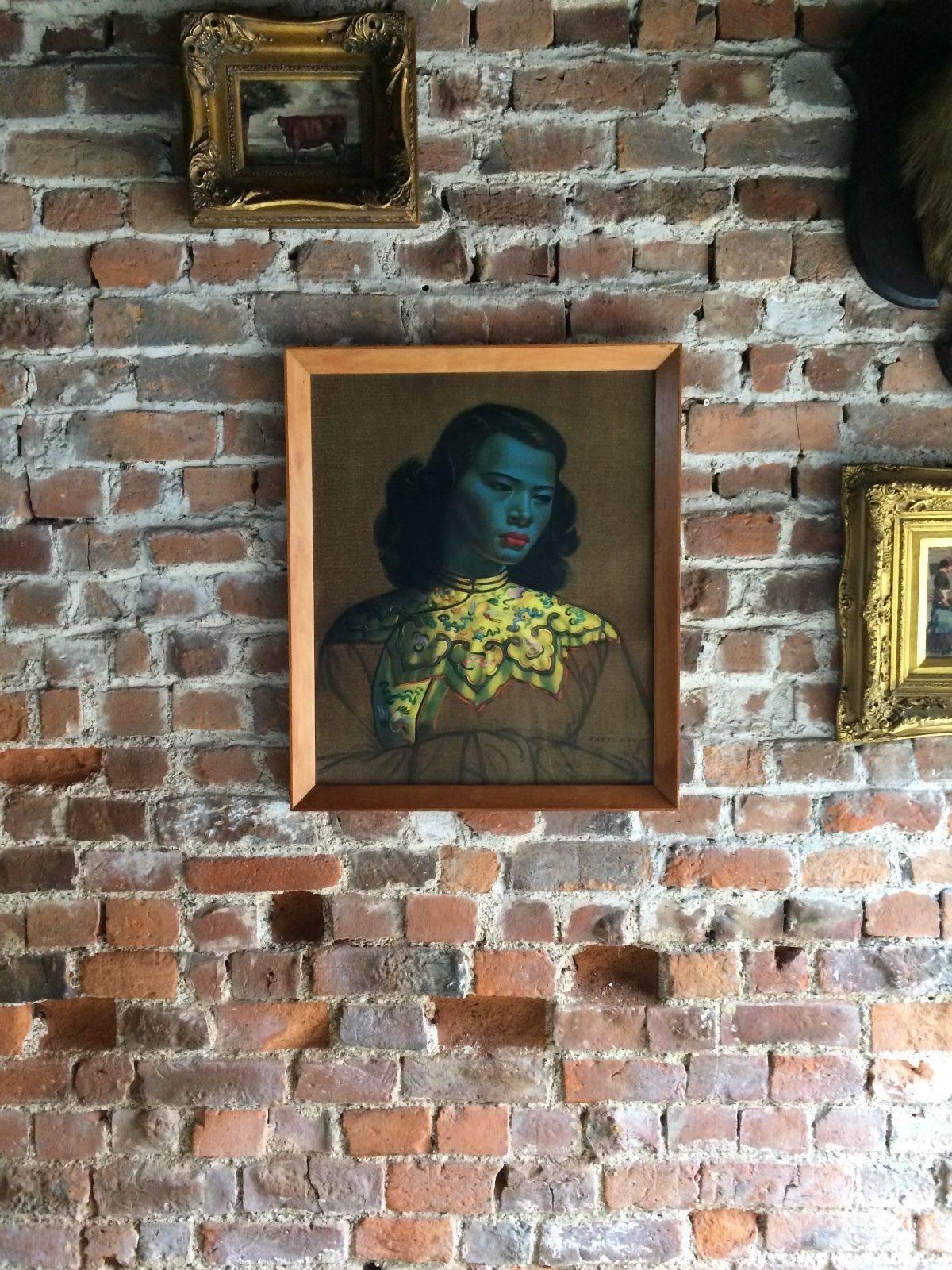 tretchikoff green lady