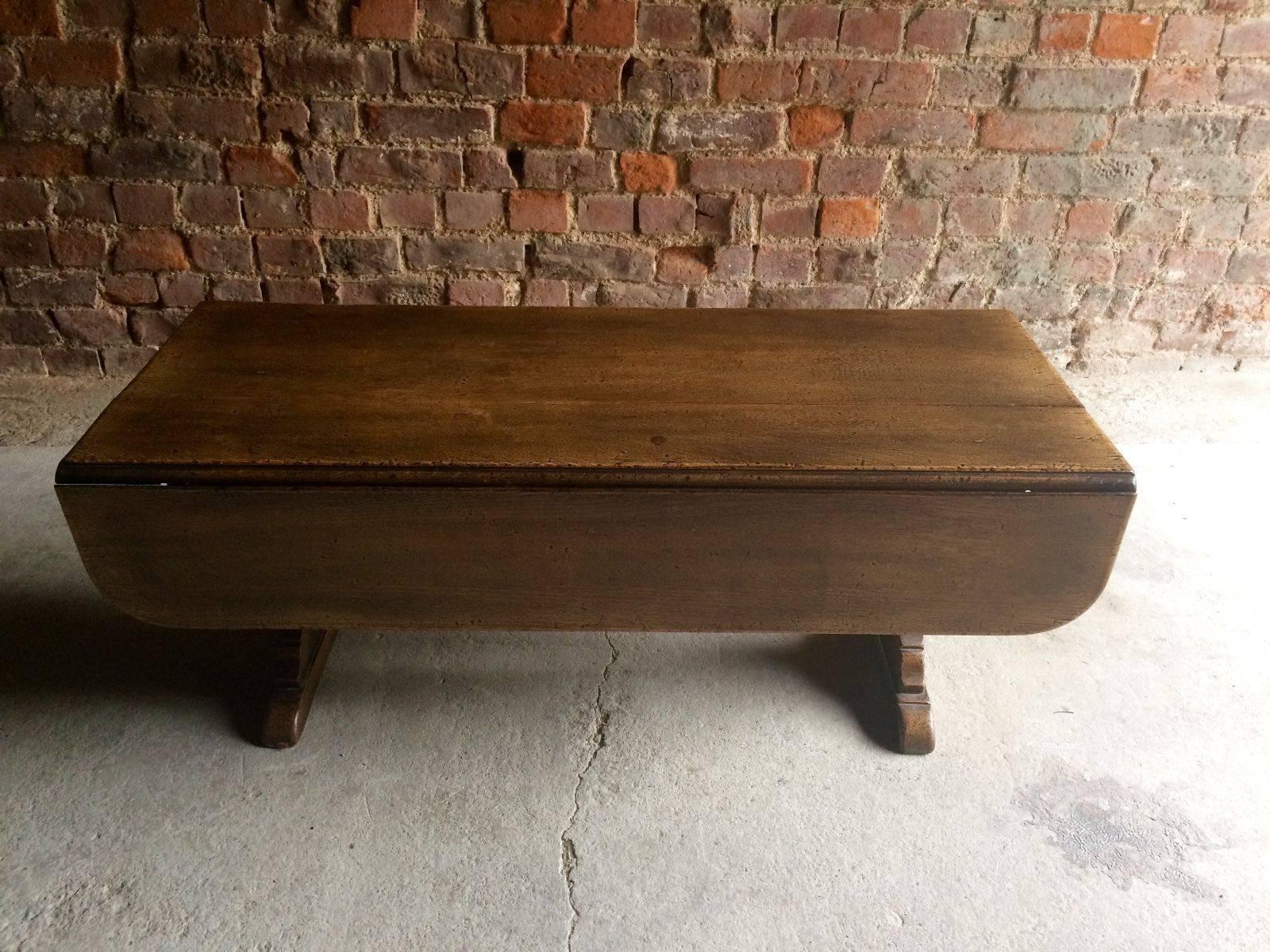 Table Rustic Cottage Solid Oak, 19th Century In Excellent Condition In Longdon, Tewkesbury