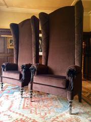 Pair of Armchairs Thrones Italian Cavalli Visionnaire Siegfrid Bespoke