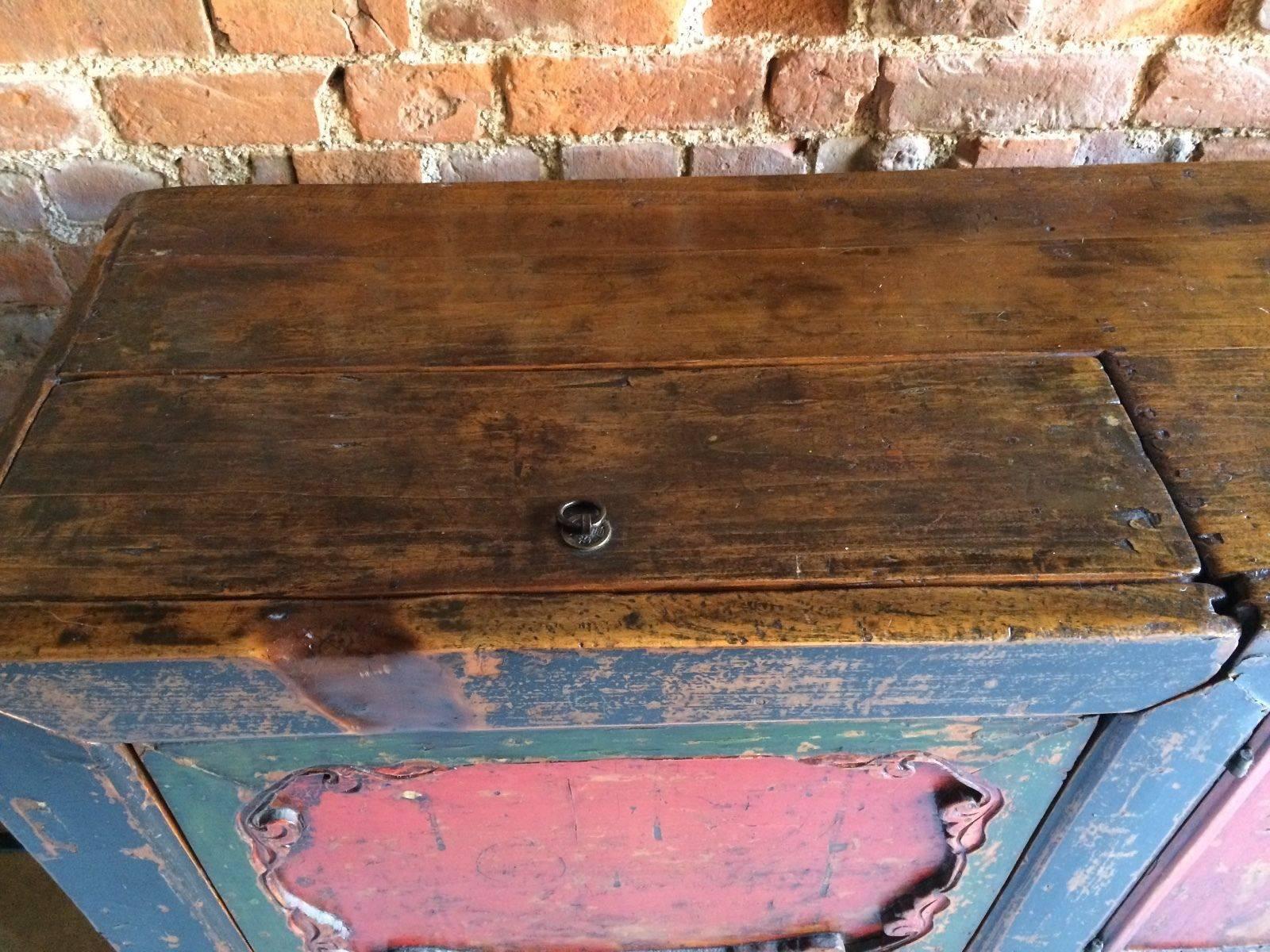 Antique Chinese Sideboard Credenza Grain Store Kang, 18th Century 1