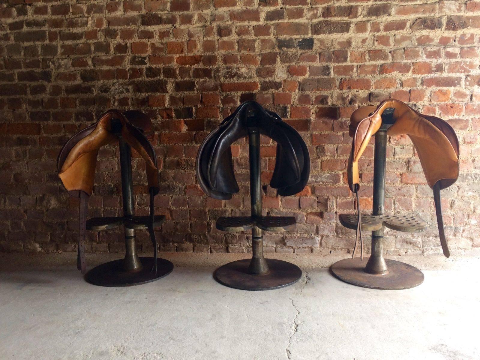 english saddle bar stools