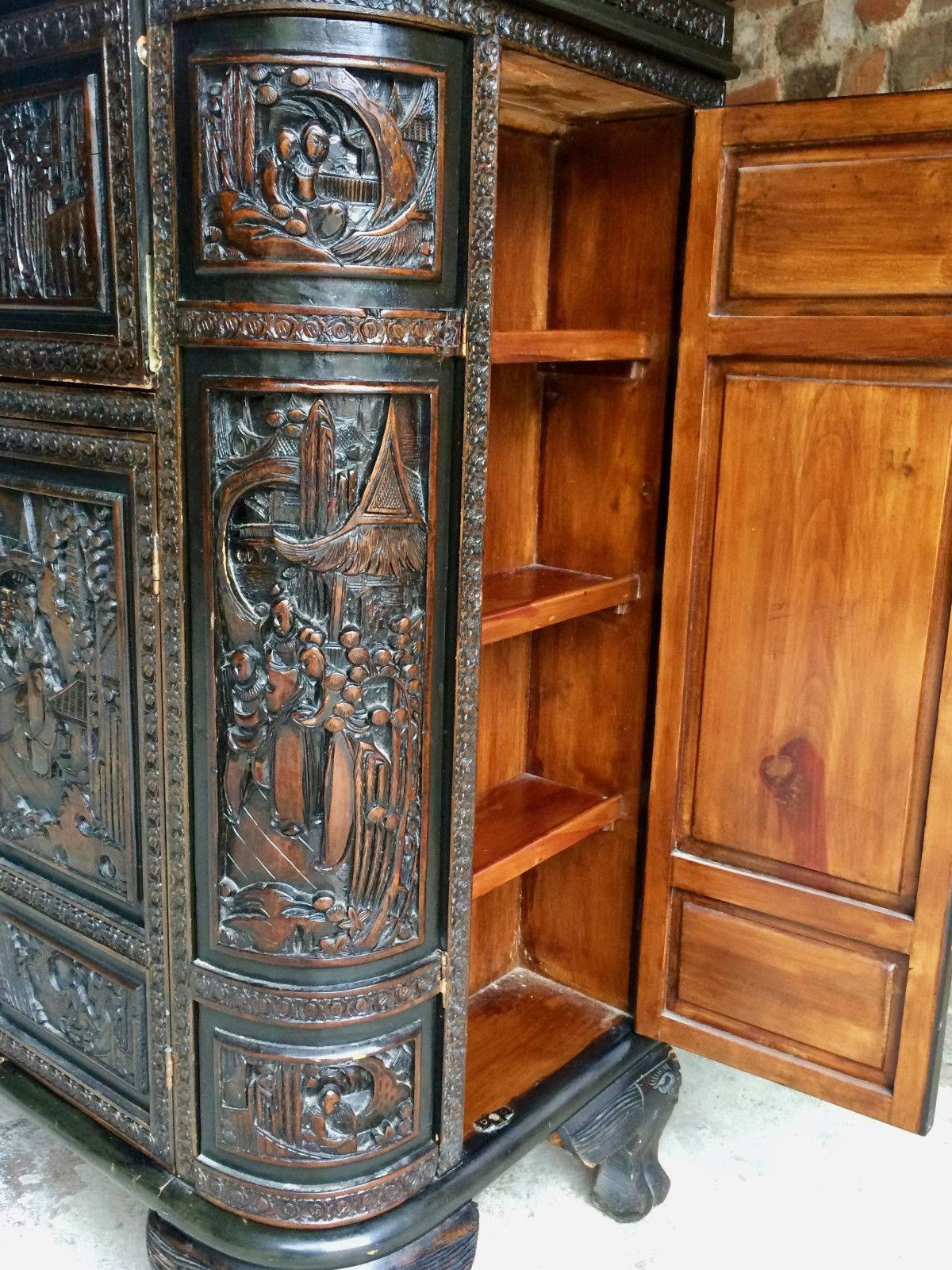 oriental drinks cabinet
