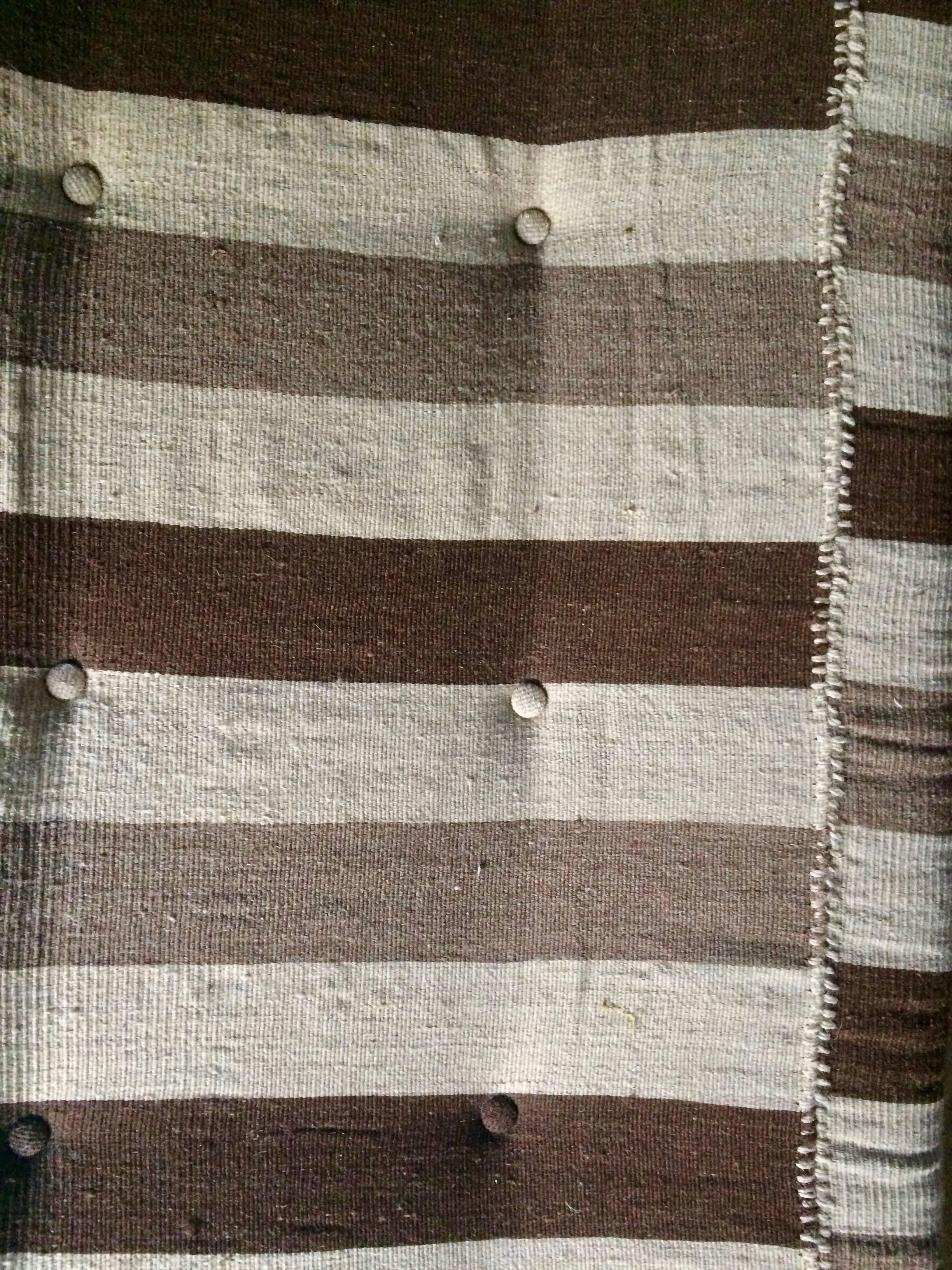Fendi Casa Chaise Longue or Daybed Persian Jijin Handwoven Fabric 3