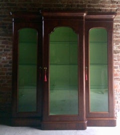 Haberdashery Apothecary Shop Display Cabinet Vitrine Mahogany Victorian Antique
