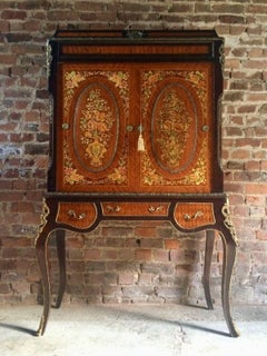 French Empire Style Drinks Cabinet Side Cabinet Louis XV Style Kingwood