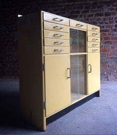 Haberdashery Dentists Cabinet Medical Chest Cupboard Edward Doherty & Son, 1930s