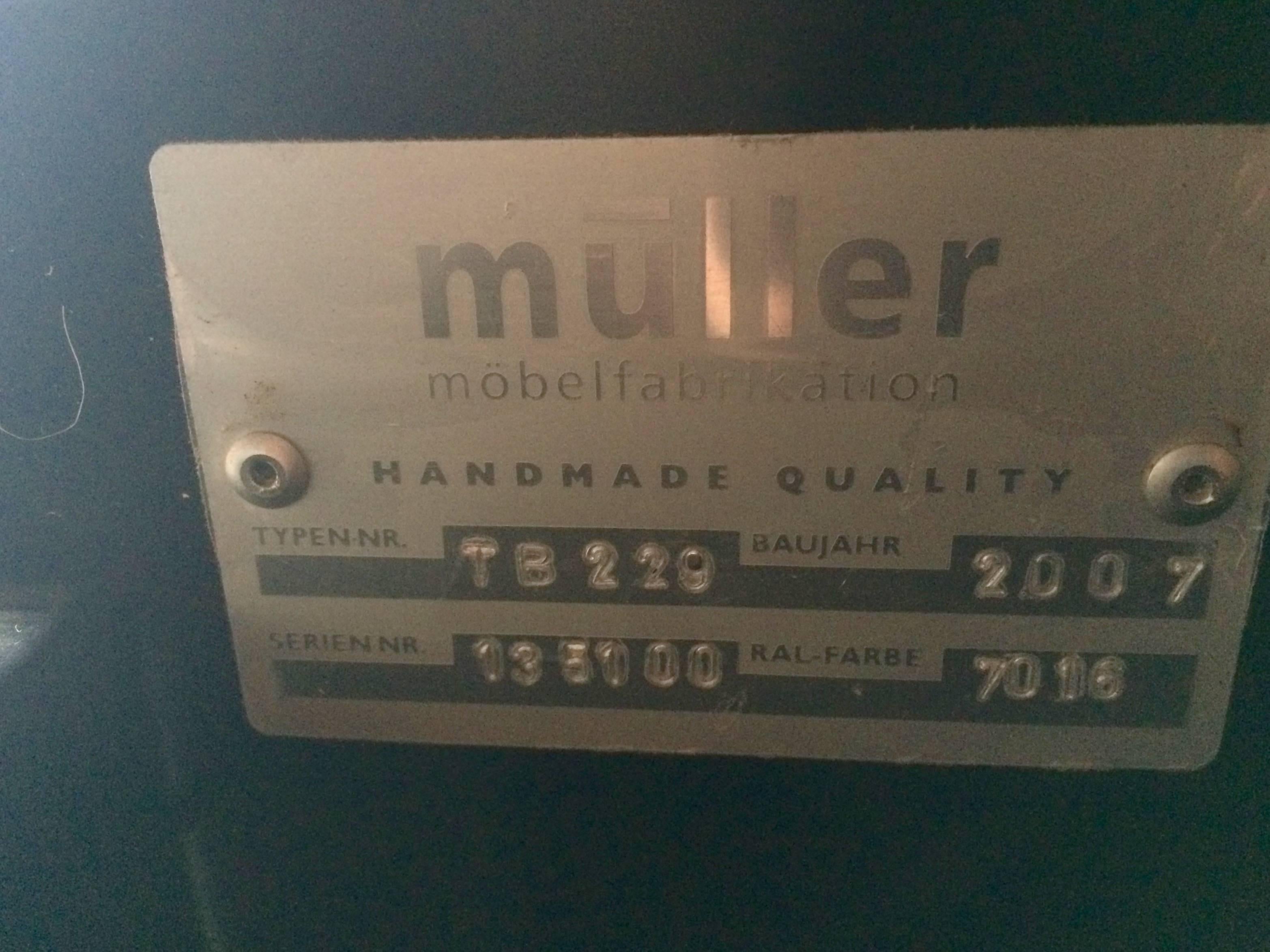 20th Century Muller Classic Line Chrysler Desk Grey