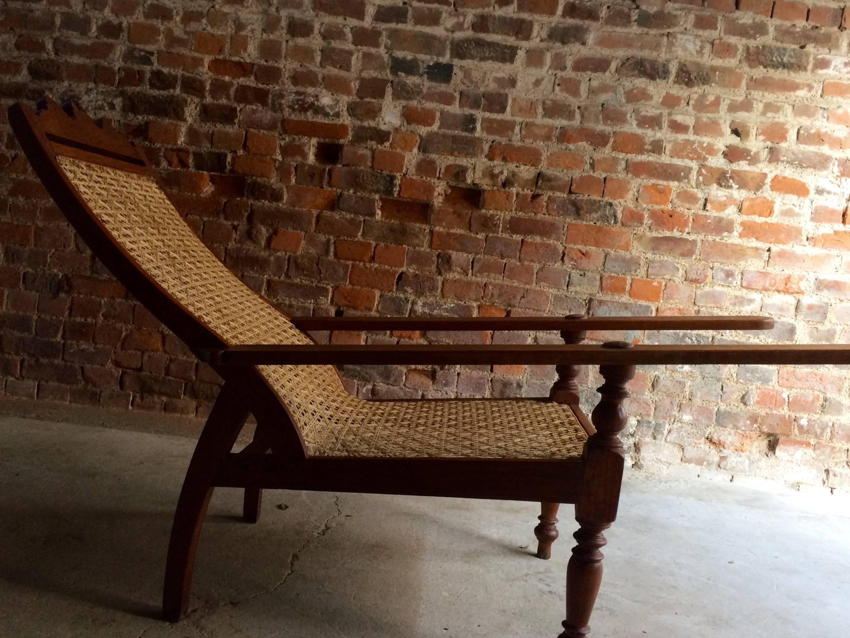 Indian Mahogany Plantation Chair Planters Armchair 5