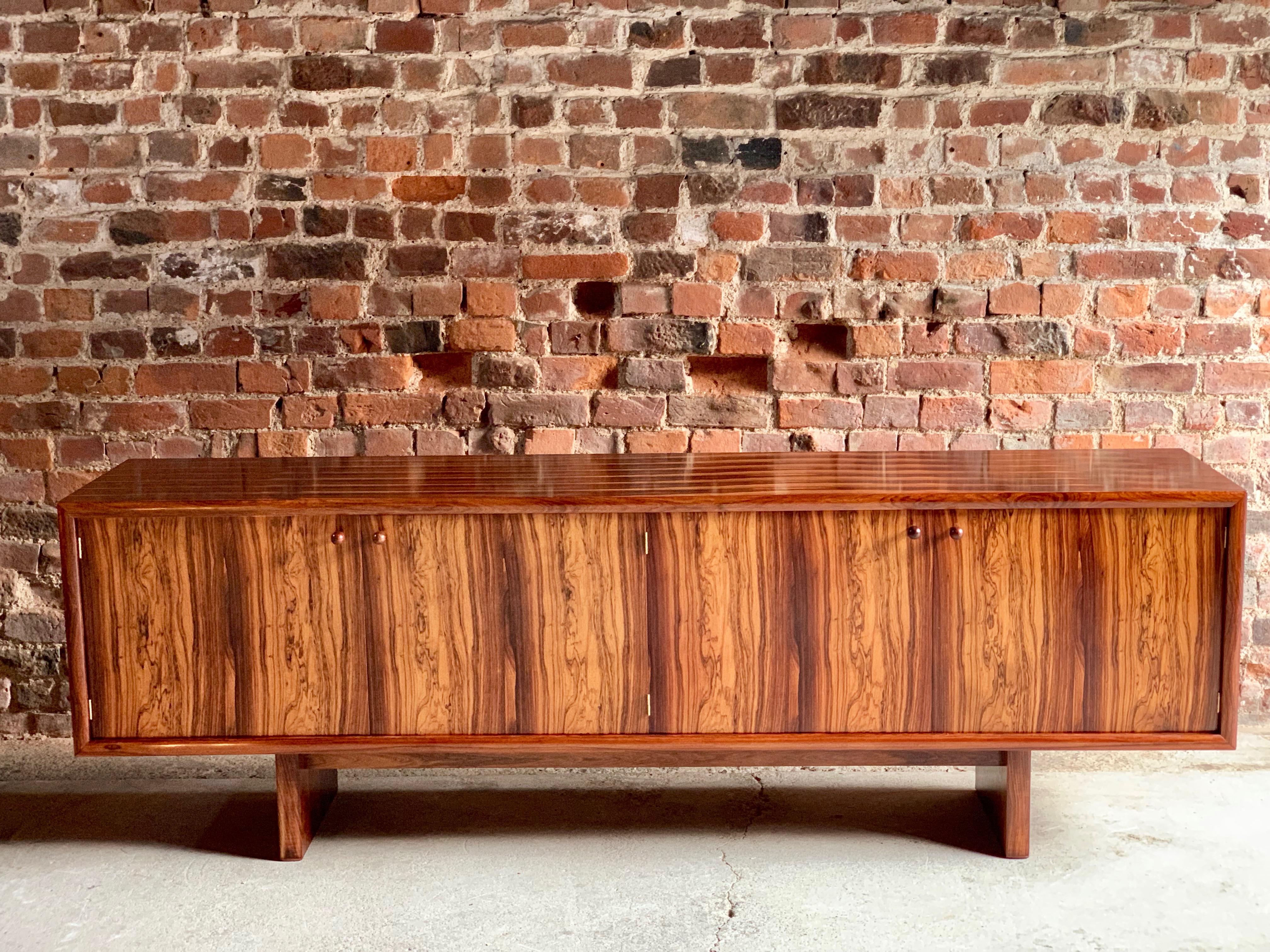 Late 20th Century Rosewood Sideboard Credenza Buffet Gordon Russell Martin Hall Marlow Range, 1970