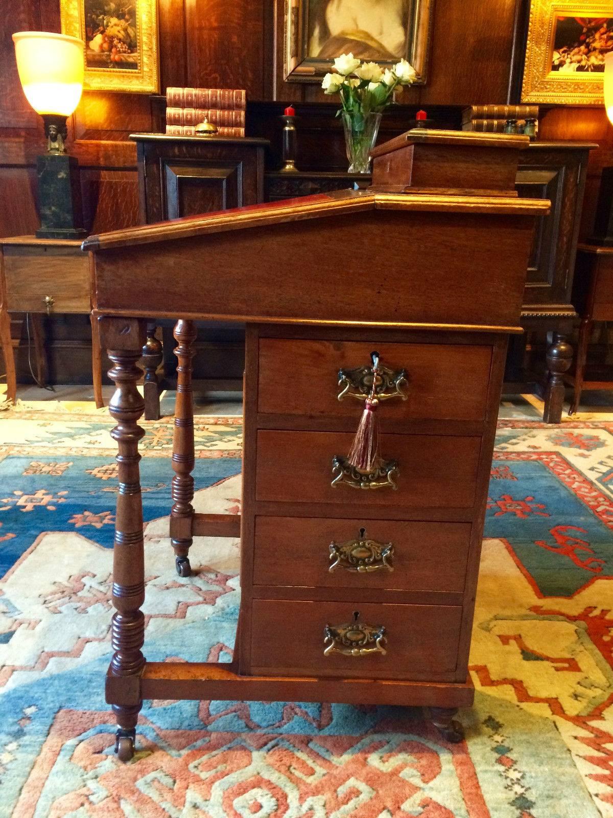 davenport writing desk antique