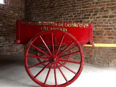 Antique Hand Cart Wolverhampton Die Casting Company Display Shop Cart