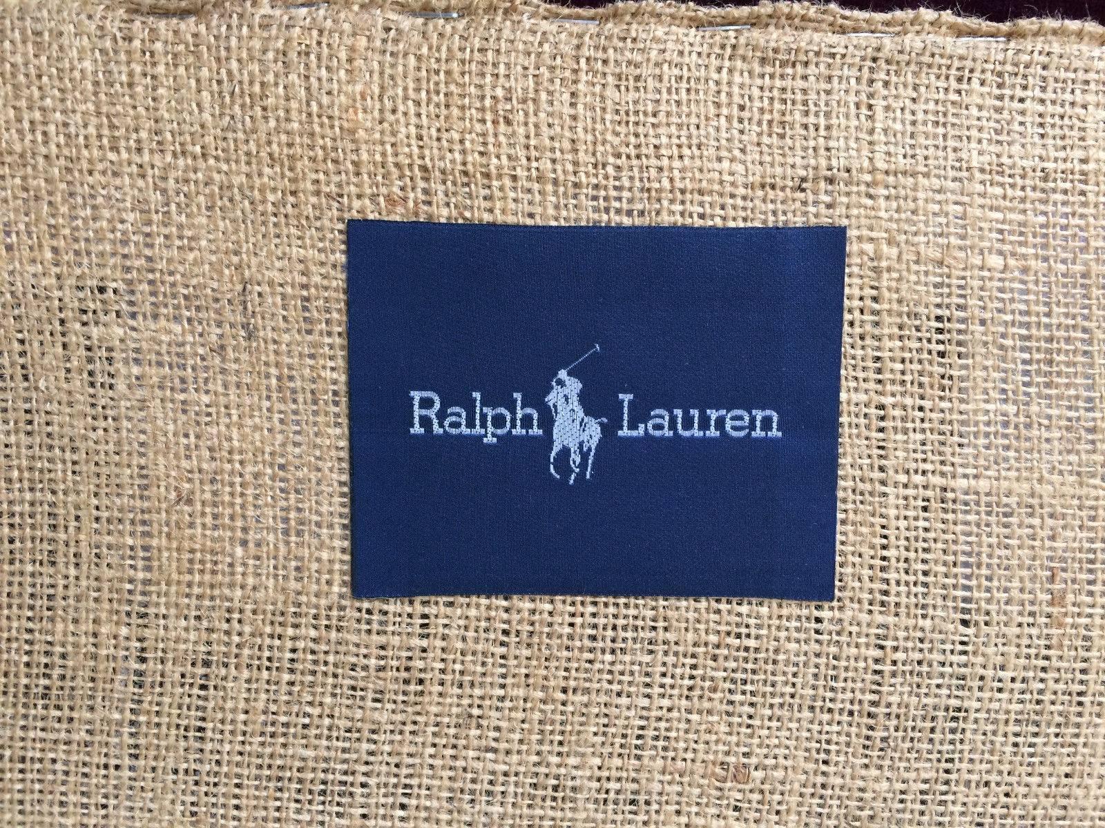 Ralph Lauren Chaise Longue Sofa Armchair Loveseat Original Velvet 3