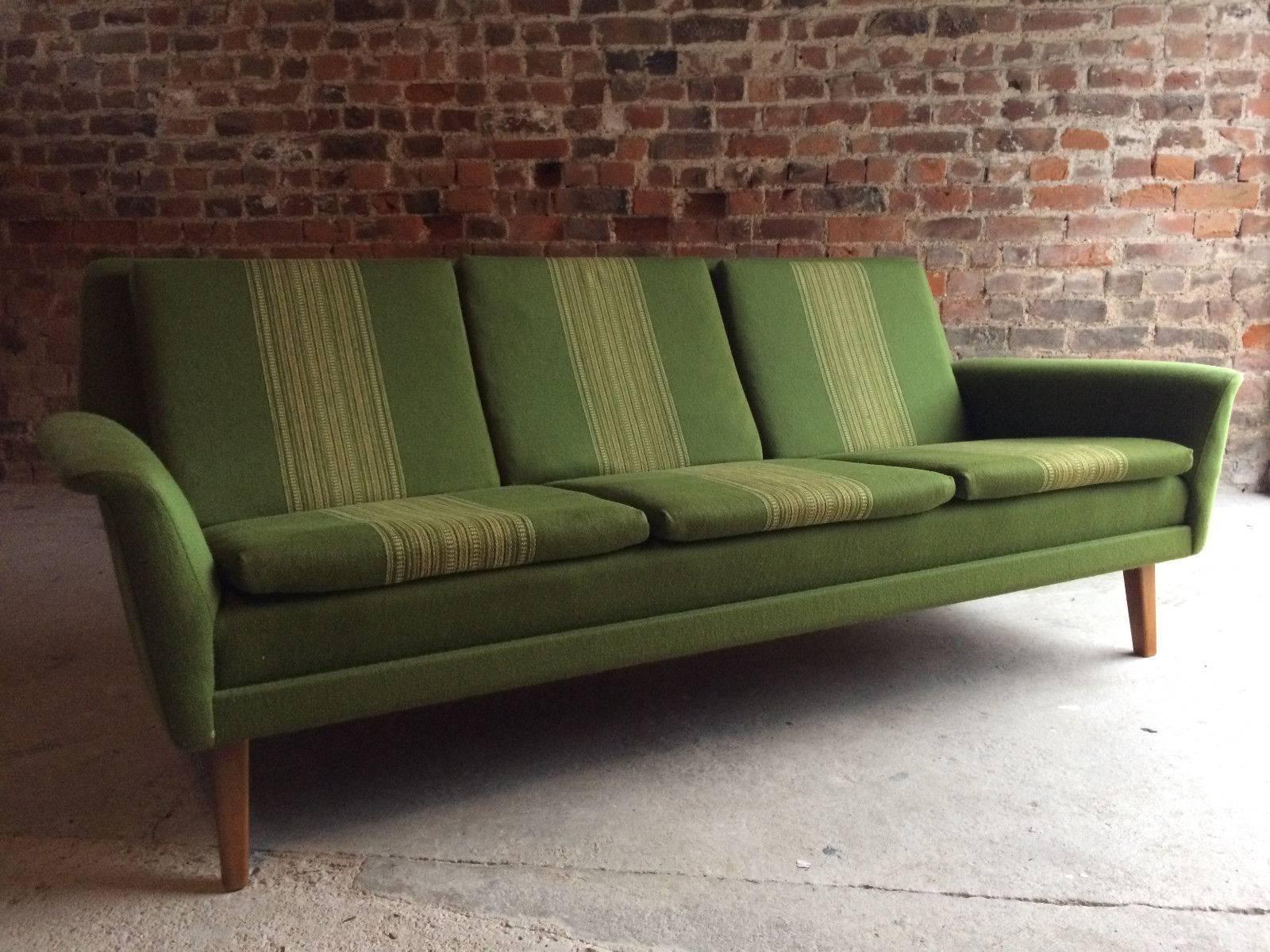 Midcentury Folke Ohlsson Three-Seat Sofa Made by Fritz Hansen for DUX, 1960s In Excellent Condition In Longdon, Tewkesbury