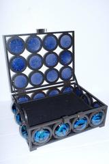 Iron and Blue Lava Stone Jewel Box by Christophe Côme
