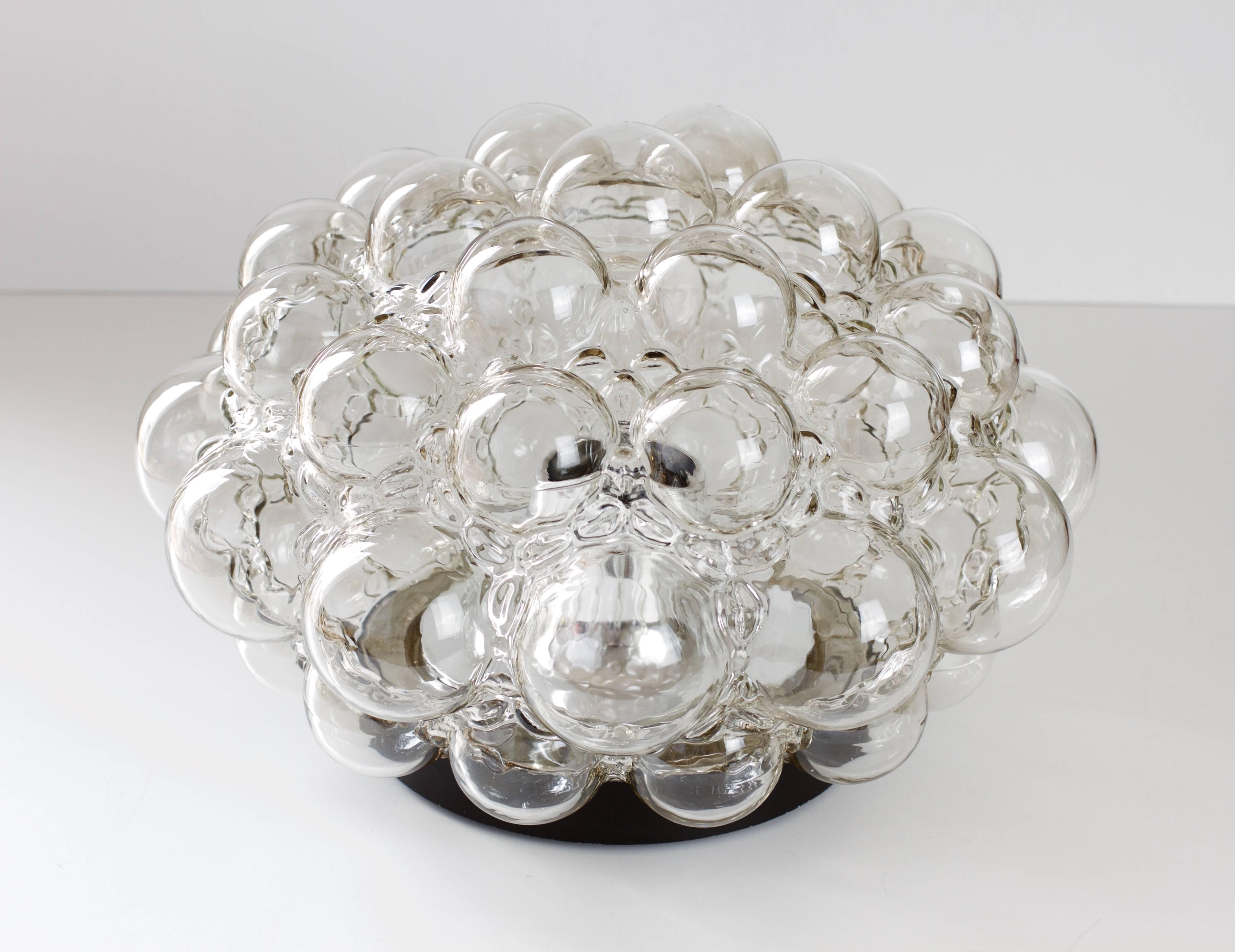 bubble flush mount light