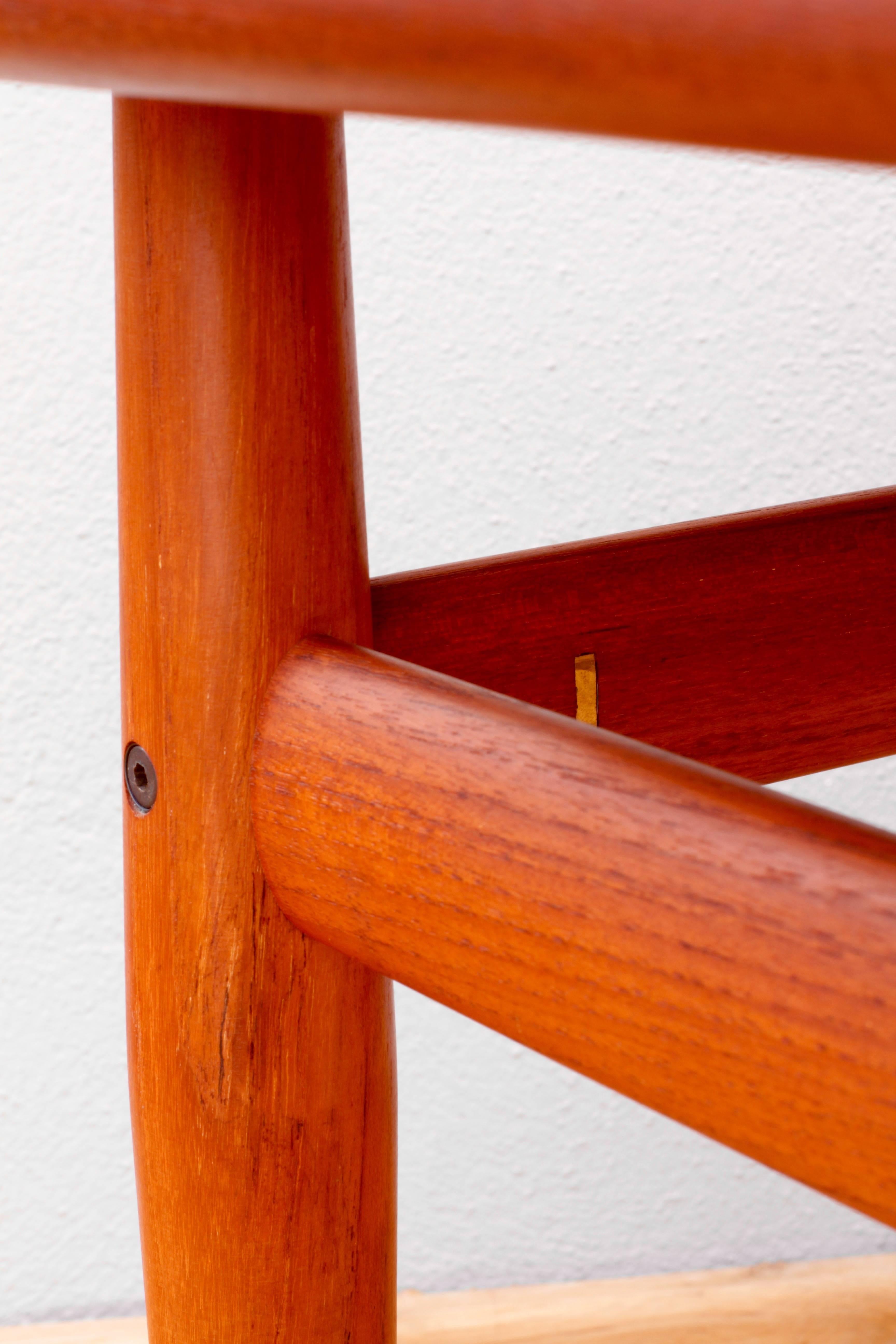 Mid-Century Modern Mid-Century Danish Solid Teak Side or End Table by Grete Jalk for Glostrup 1960s