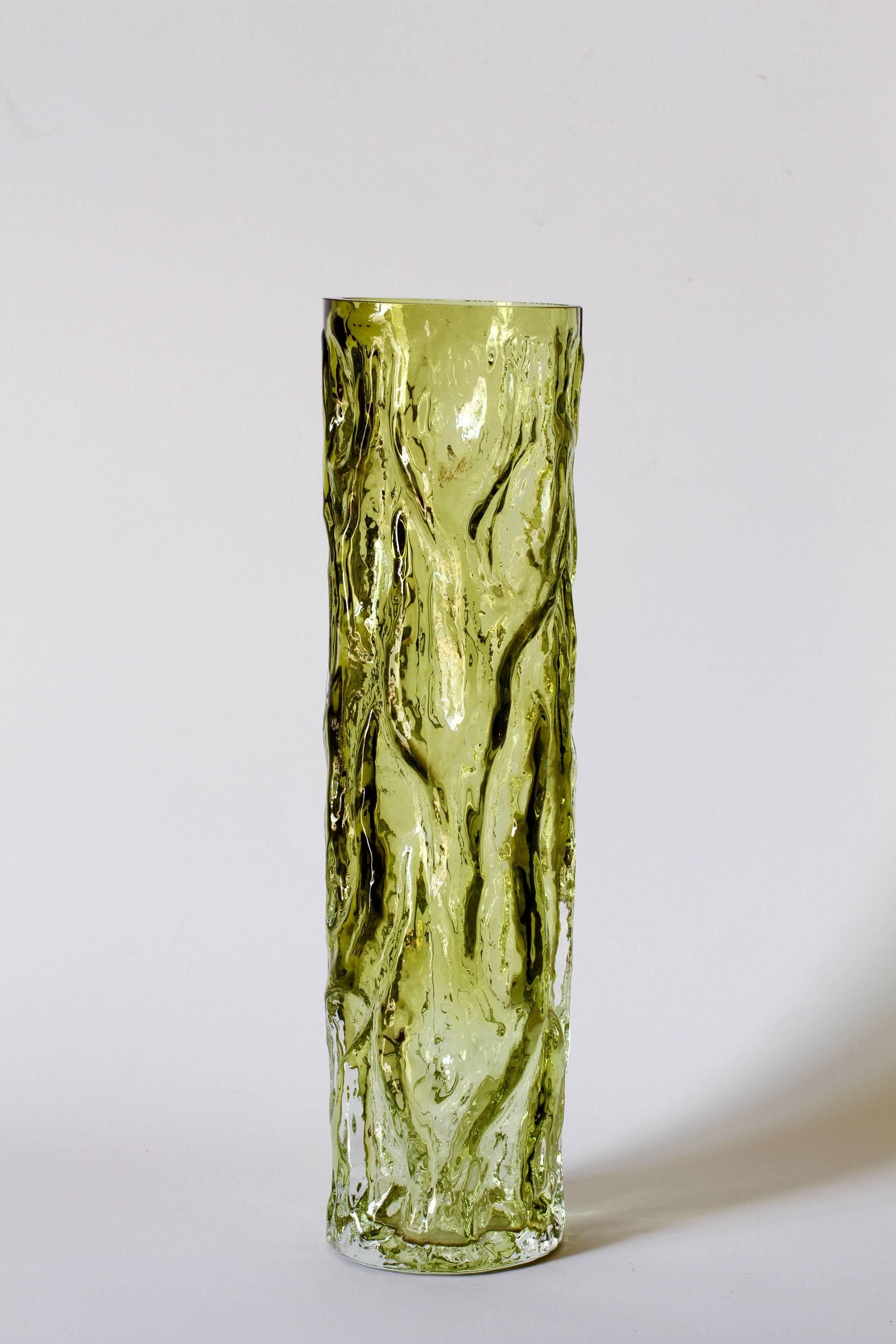 green glass vase vintage