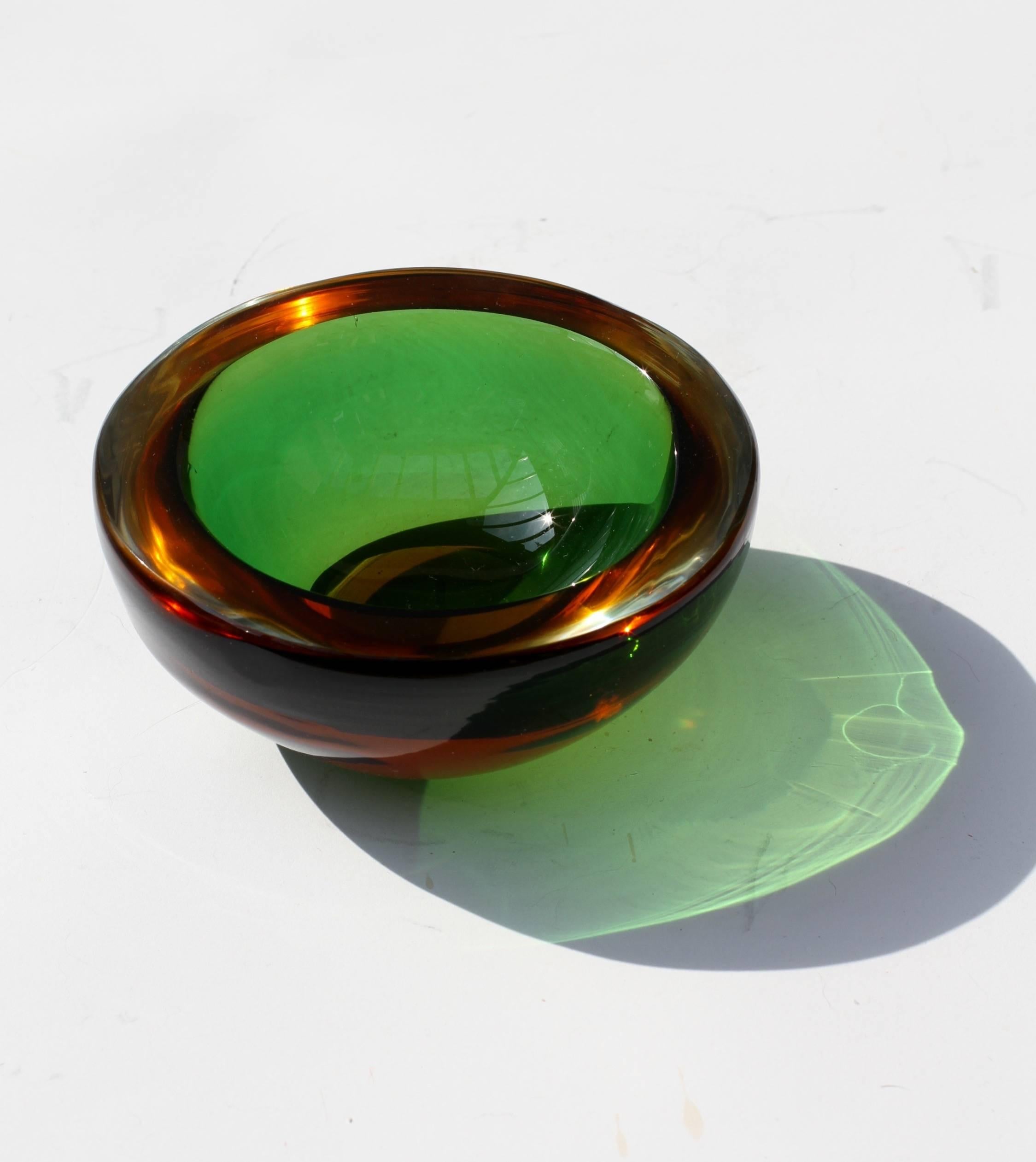 murano sommerso bowl