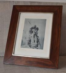 Photogravure of a Native American, Canadian, circa 1880