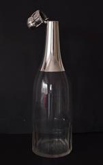 Champagne Bottle Shaped Decanter, German, circa 1900