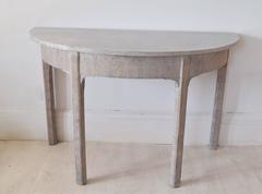 Pair of Gustavian Style Console Tables, English, 18th Century