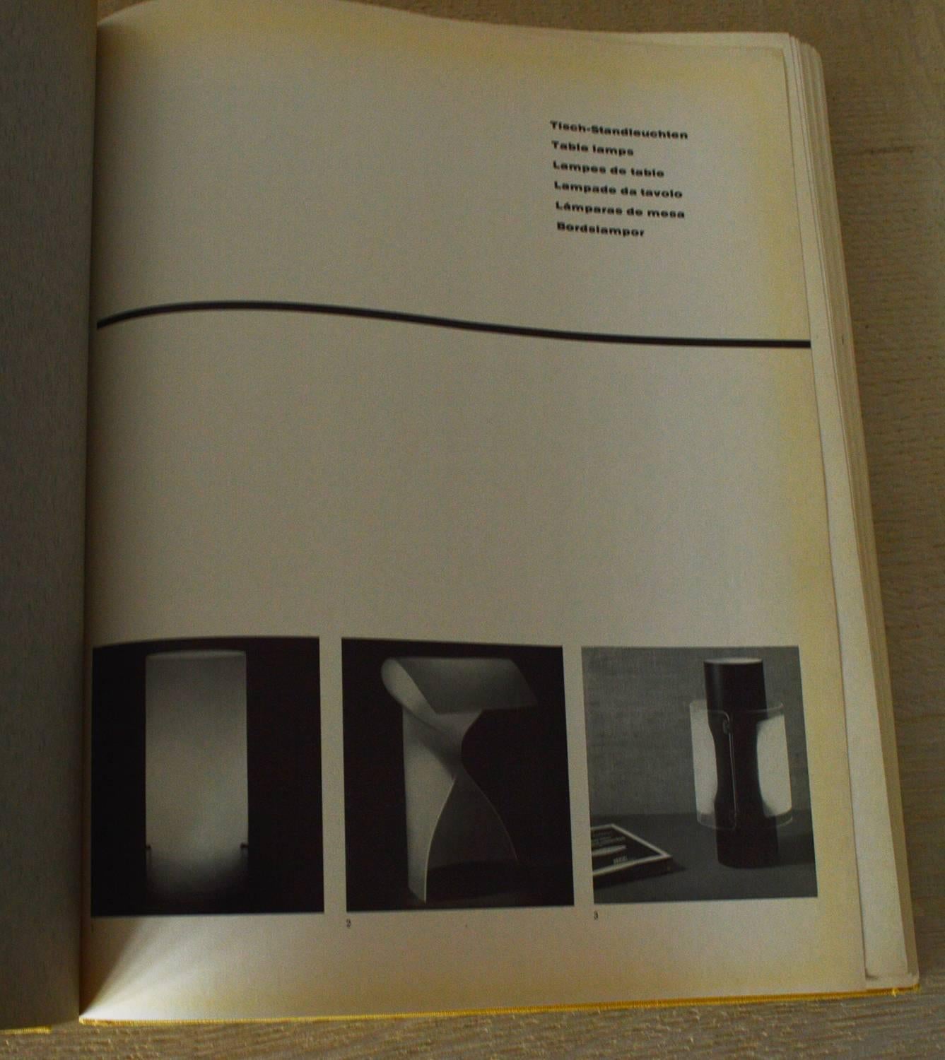 German Mid-Century Lamps and Lighting Reference Book, 1962