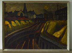 Unknown, Northern English Landscape Painting, circa 1960