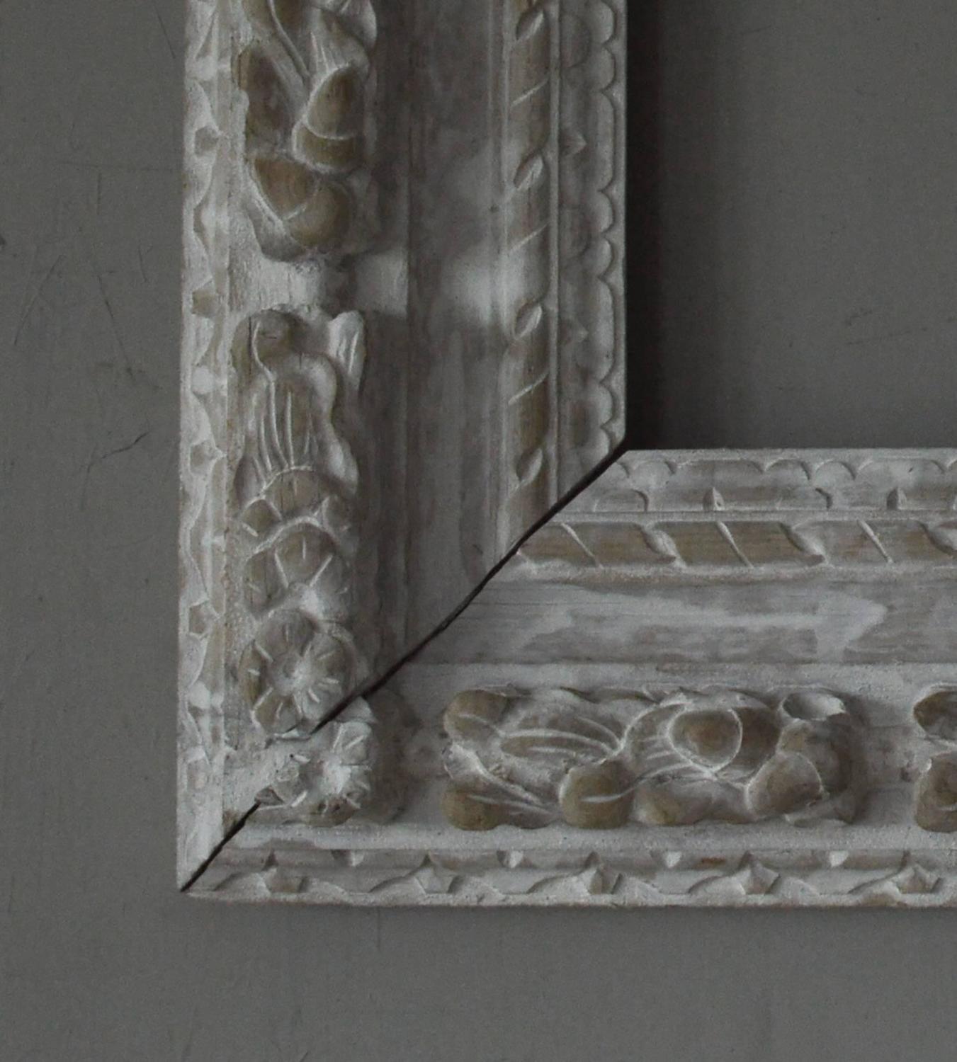 Antique Carved Pine Picture Frame, English, circa 1860 For Sale at 1stdibs