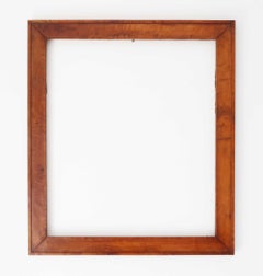 Large Antique Birds Eye Maple Picture Frame. English, 19th Century