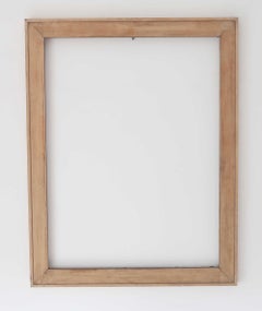 Large Antique Pine Picture Frame. English, 19th Century
