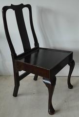 Anglo Chinese Style Oak Hall Chair, 18th Century