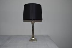 Pair of Antique Corinthian Column Table Lamps, English, circa 1910