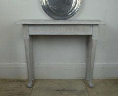 Pair of English Antique Limed Oak Console Tables