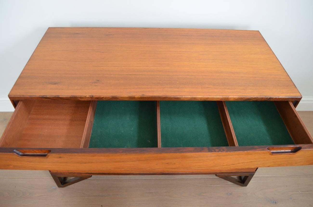 Svend Langkilde for Illums Bolighus Rosewood Chest of Drawers For Sale 2