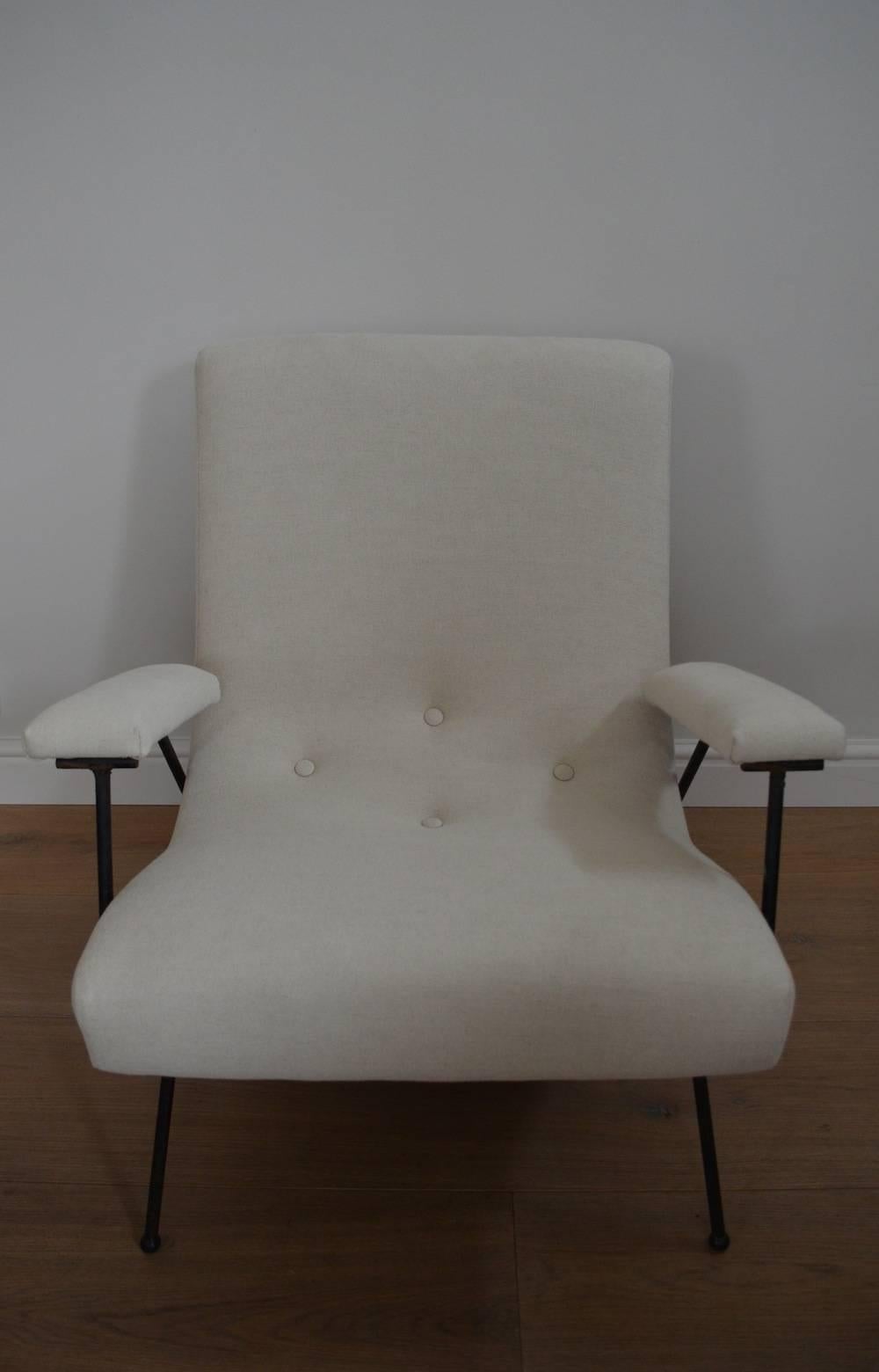 Mid-Century Modern Rare Lounge Chair by Adrian Pearsall for Craft Associates For Sale