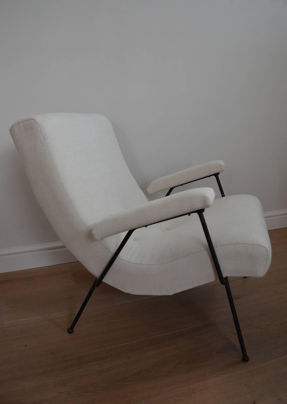 Rare Lounge Chair by Adrian Pearsall for Craft Associates In Excellent Condition For Sale In London, Greater London