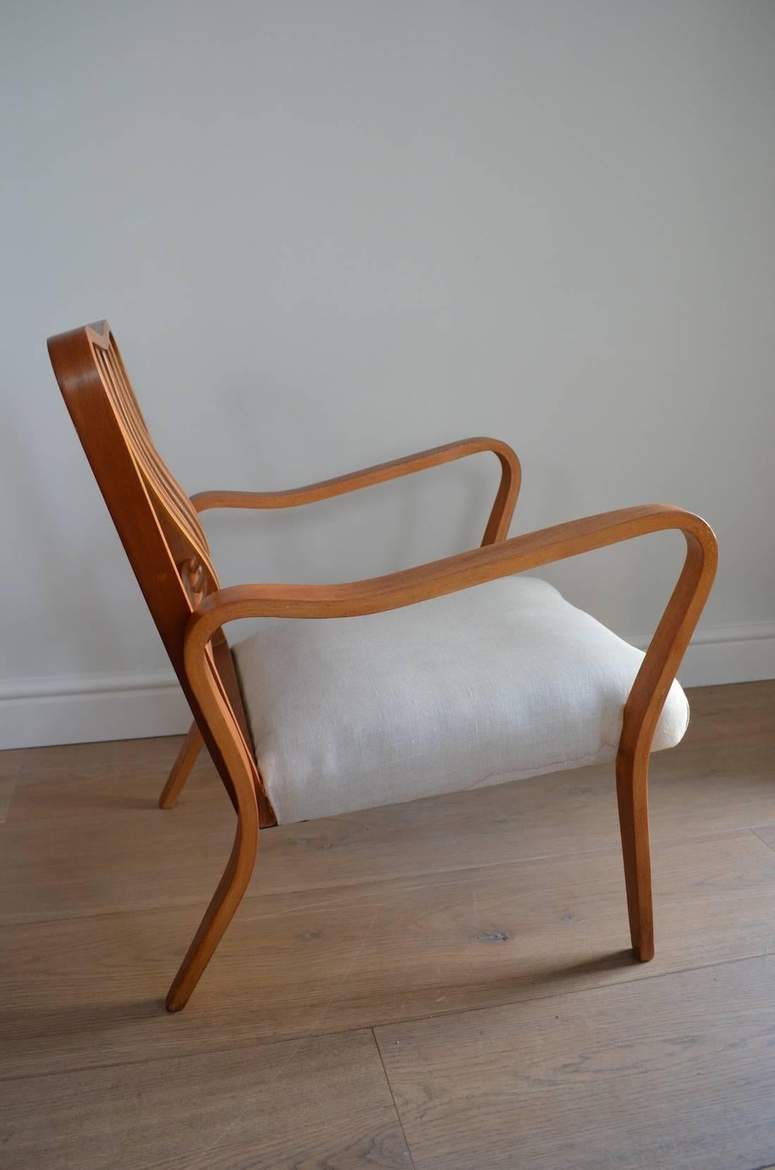 Exceptional Pair of 'Linden' Armchairs by G.A. Jenkins 3