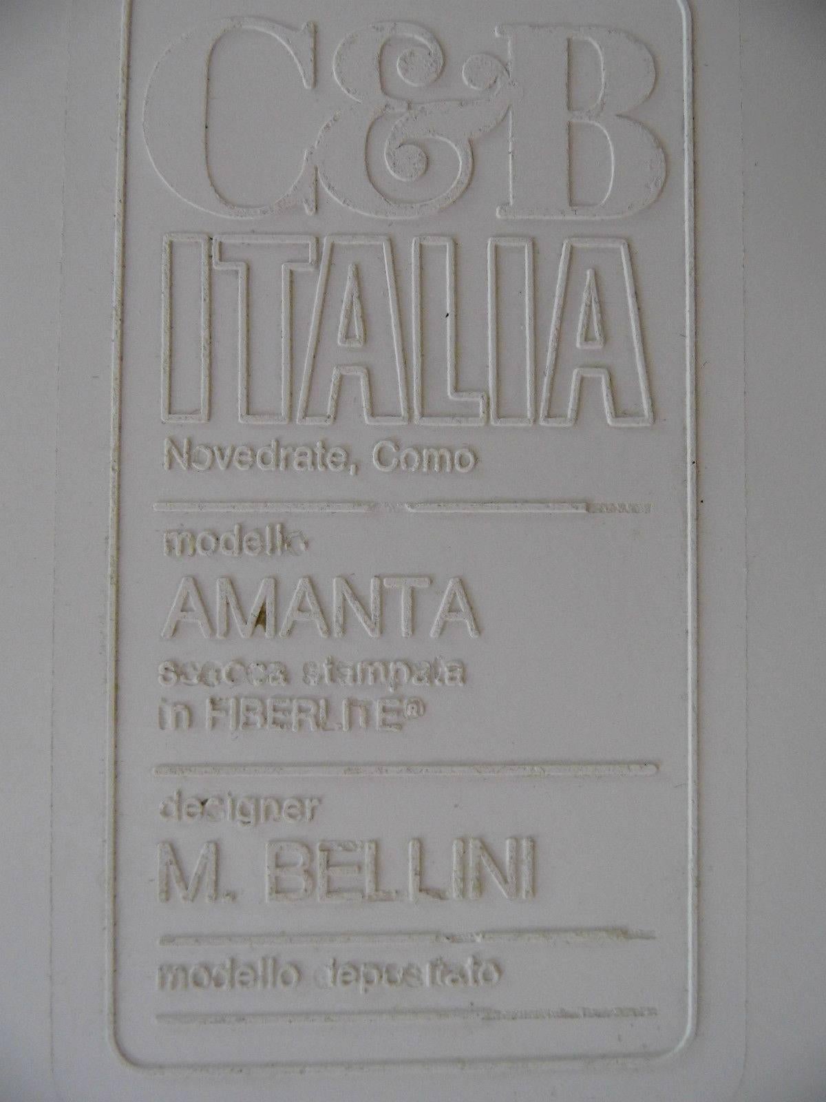 Fiberglass Mario Bellini for C&B Italia 