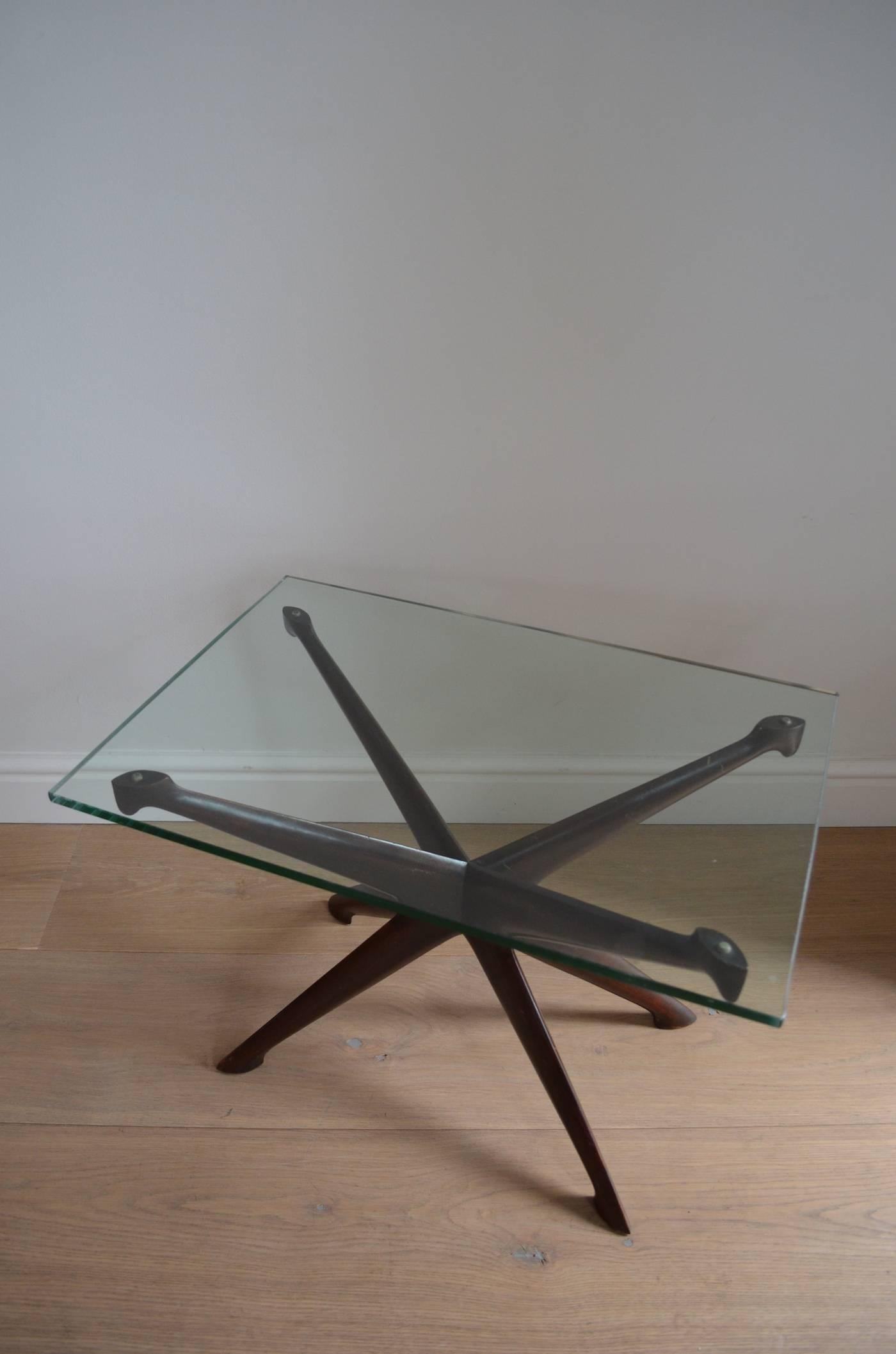 Mid-Century Modern Ico Parisi for Fratelli Rizzi Italian Side Table, 1950s For Sale