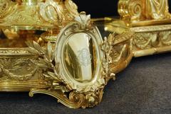 Superb Silver-Gilt Table Centerpiece, Elkington & Co Birmingham, 1889