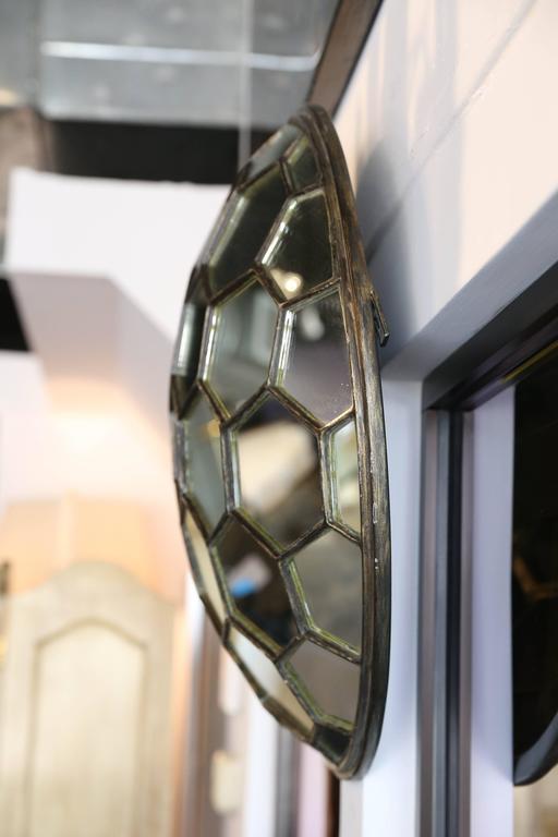 Contemporary Geodesic Mirror at 1stDibs