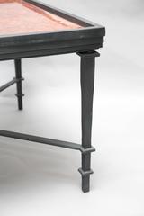 William Loyd Hand-Painted Iron Coffee Table