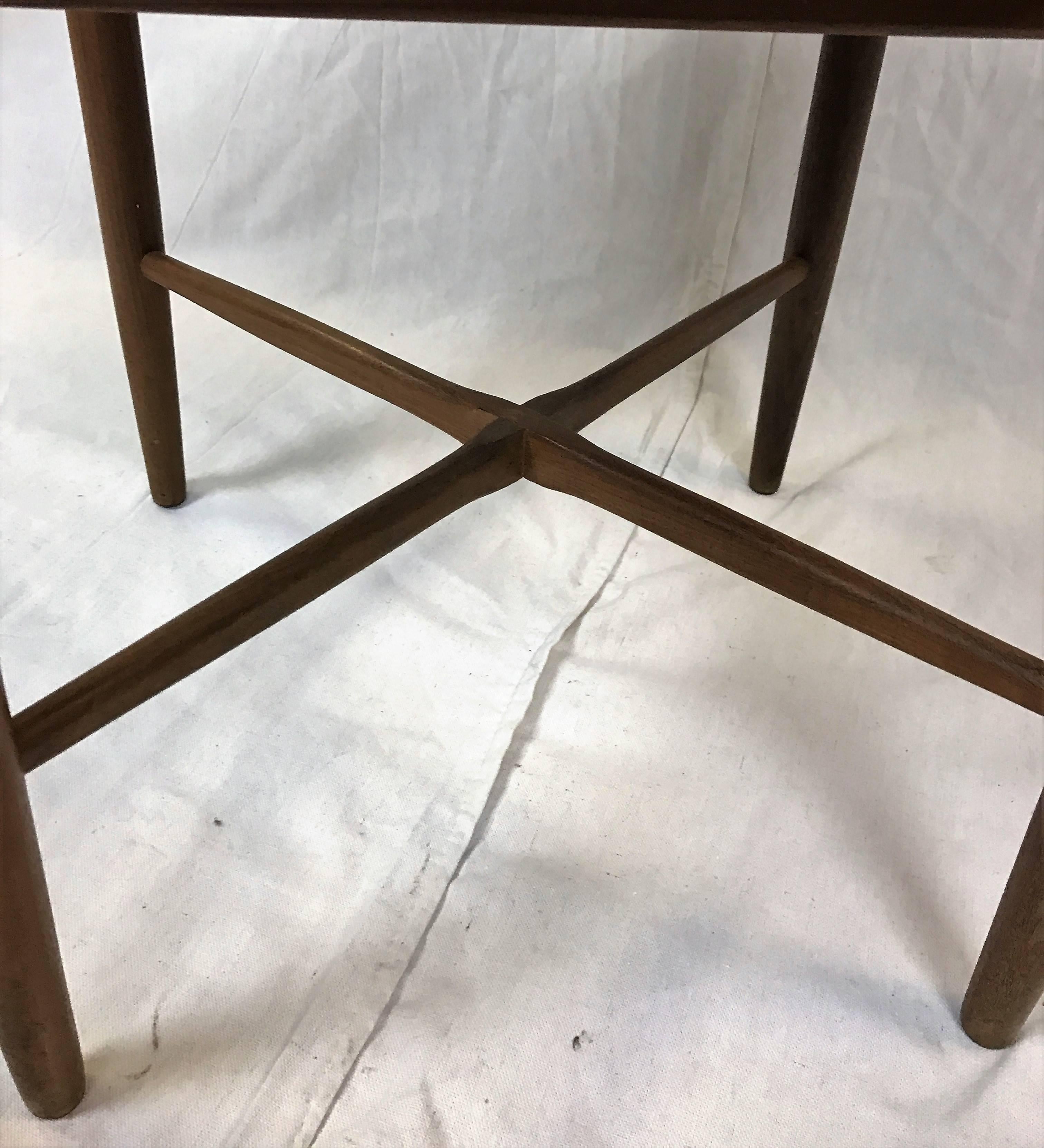 Set of Six Mid-Century Danish G-Plan Dining Chairs Attributed to Ib Kofod Larsen In Good Condition For Sale In Houston, TX