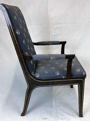 20th Century Amboyna Wood Dining Chairs by William Doezema for Mastercraft, Pair